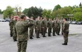 Nstup profesionlnych vojakov pred cvienm v Estnsku - Saber Knight