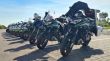 Výcvik vodičov motocyklov Vojenskej polície