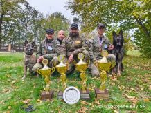 Vojenská polícia na kynologickej súťaži v Českej republike