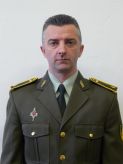Zstupca velitea 21. mechanizovanho prporu Trebiov  mjr. Ing. Martin SOCHA
