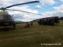 Prešovskí letci zasahovali pod Chopkom